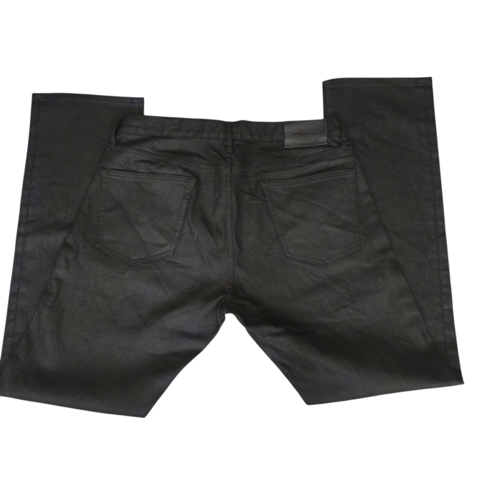 John Varvatos Black Relaxed Jeans J701 - BLACK WEFT JEANS - Picture 13 of 14